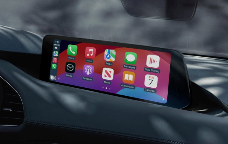 2025 Mazda 3 Sedan -Apple CarPlay Integration Feature | Barker Mazda in Houma LA