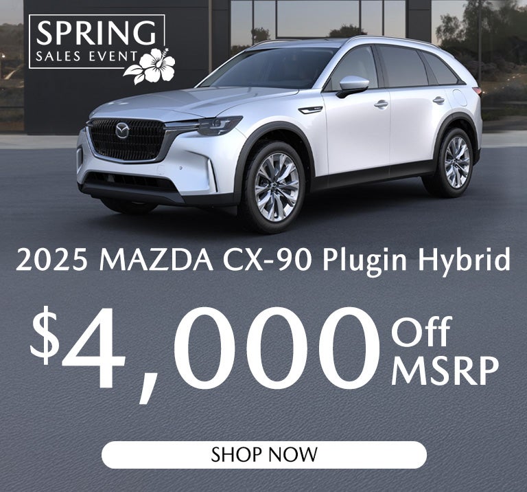 2026 Mazda CX-90 PHEV $4000 off MSRP