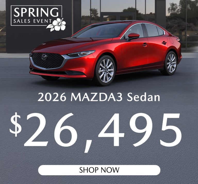 2026 Mazda3 Sedan $26495