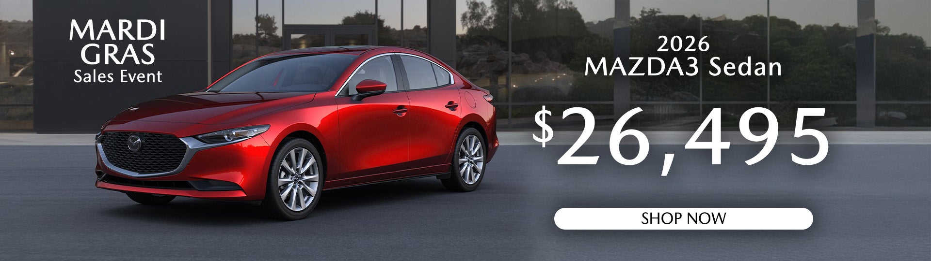 2026 MAZDA3 Sedan $26495