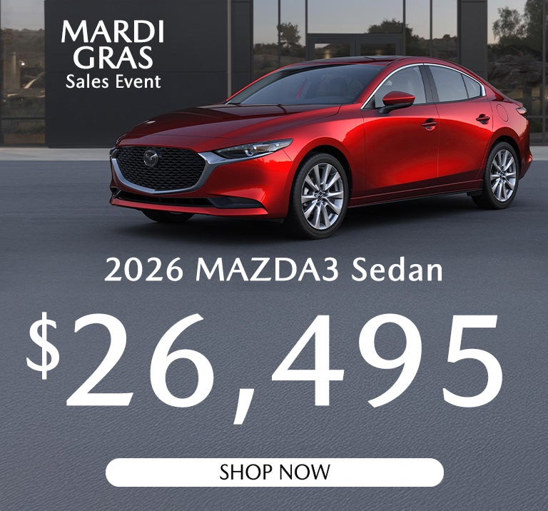 2026 MAZDA3 Sedan $26495