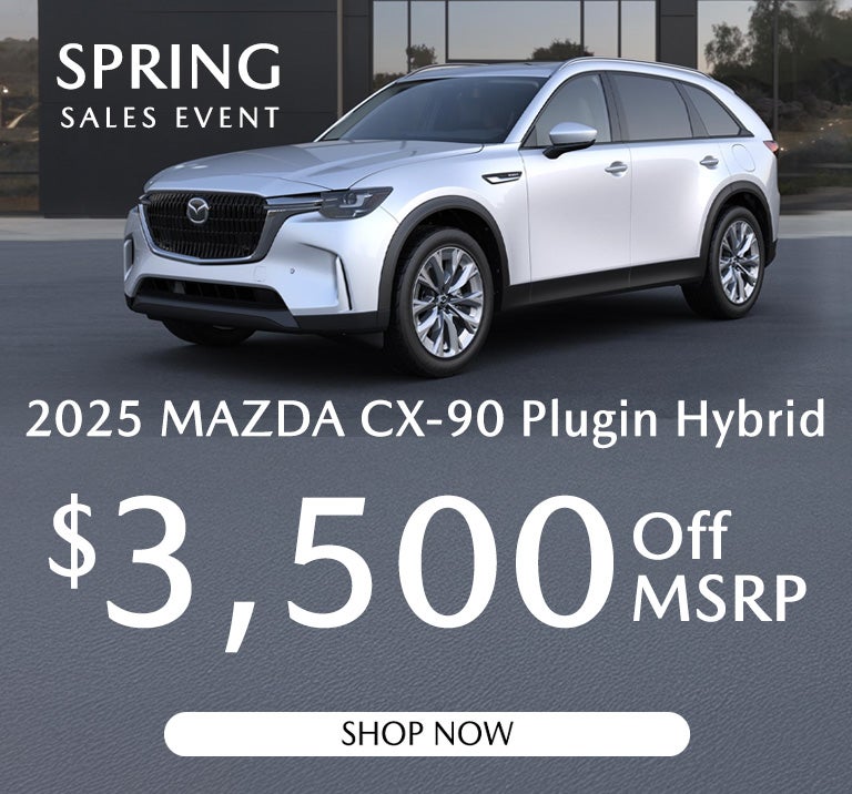 2026 Mazda CX-90 Plugin Hybrid $3500 off MSRP