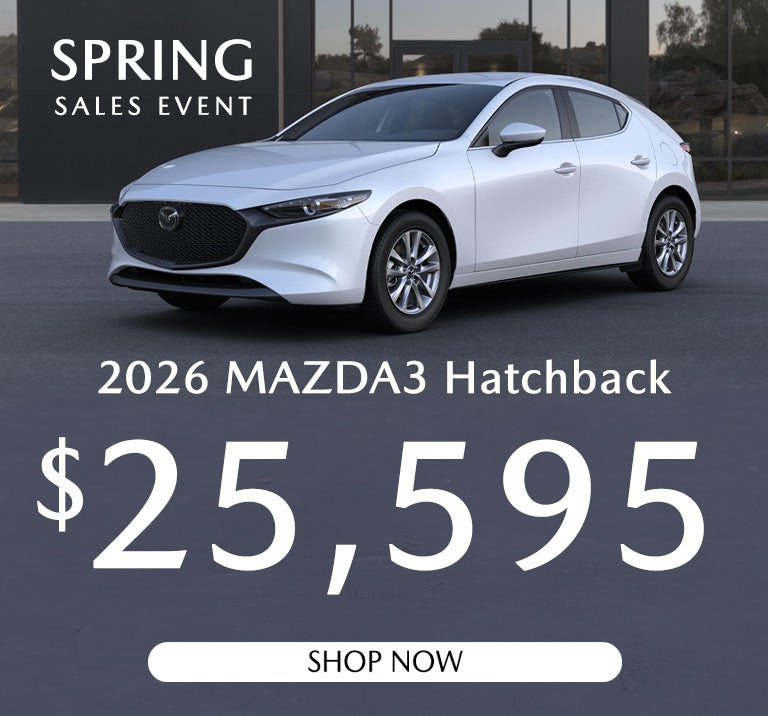 2026 MAZDA3 Hatchback $25595