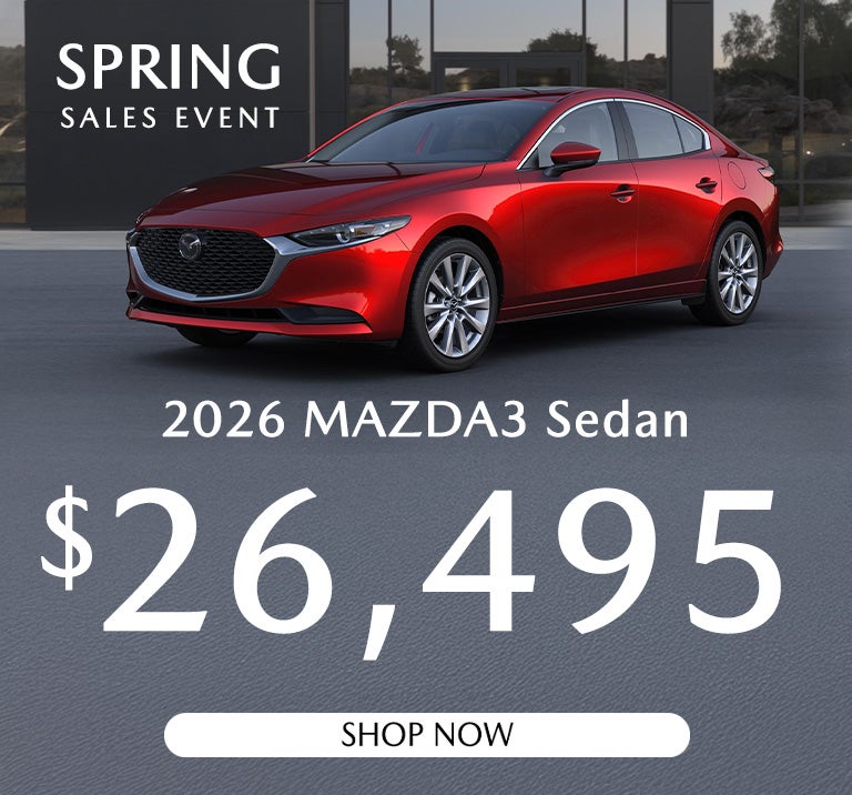 2026 Mazda3 Sedan $26495