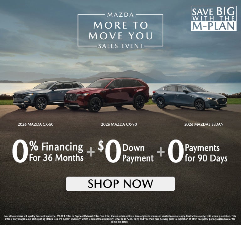 0% Apr for 36 months, 0 downpayment, 0 payments for 90 dys